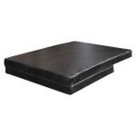 Khaitan 3 inch Black Polyester Single EPE Foam Hospital Bed Mattress - Image 4